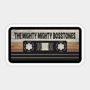 The Mighty Mighty Bosstones Mix Tape Sticker